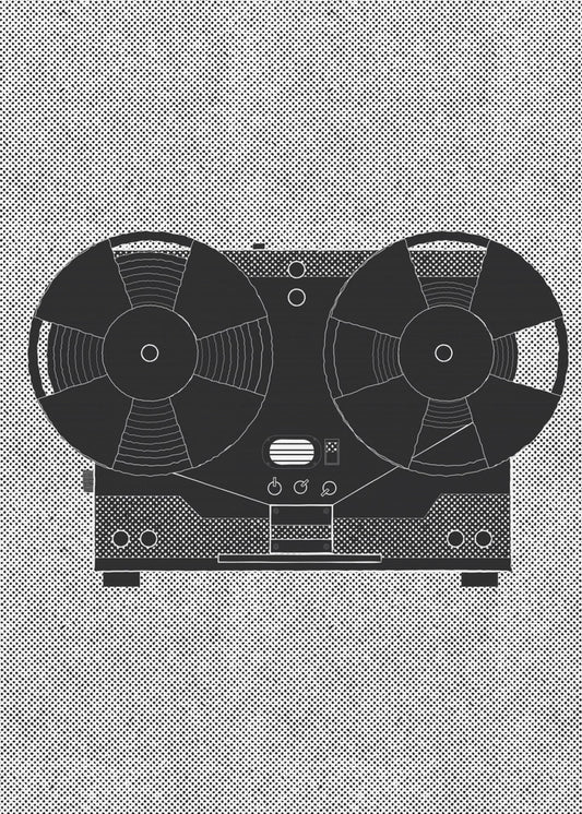 Tonbandgerät | Leinwand