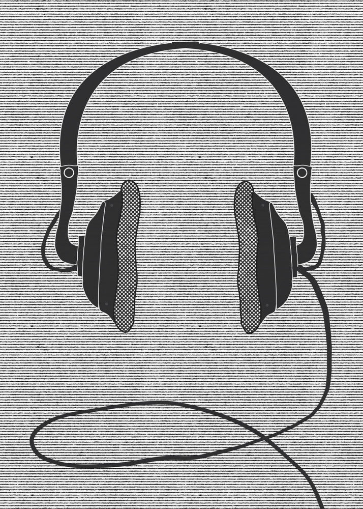 Par svarta hörlurar | Canvas