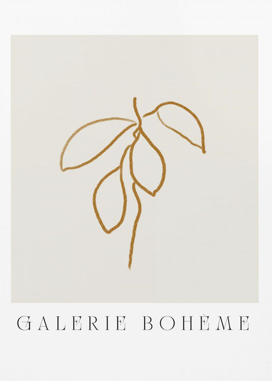 Leafy Elegance | Poster