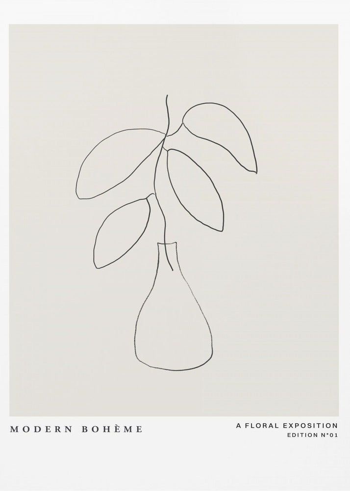Minimalist Bloom | Poster