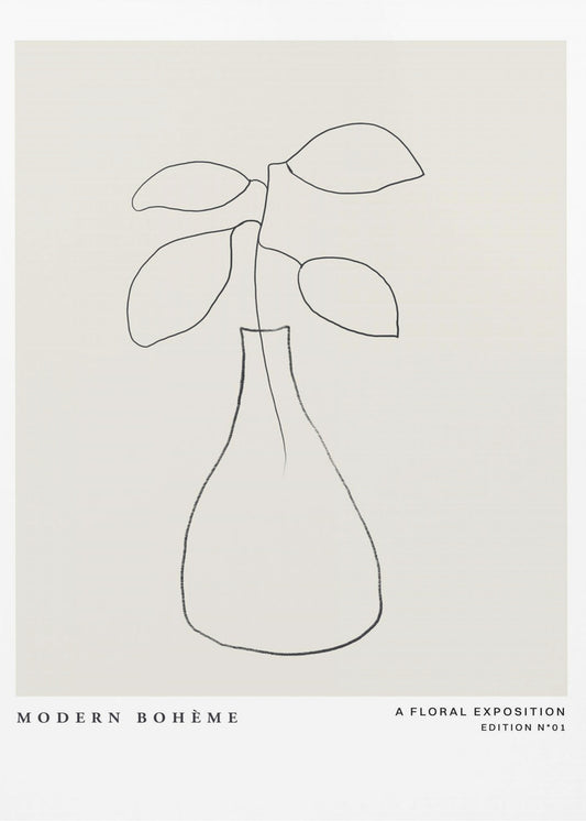 Minimalist Vase | Poster