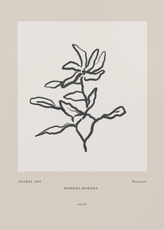 Minimal Bloom | Poster
