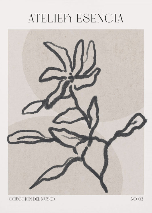 Floral Silhouette | Poster