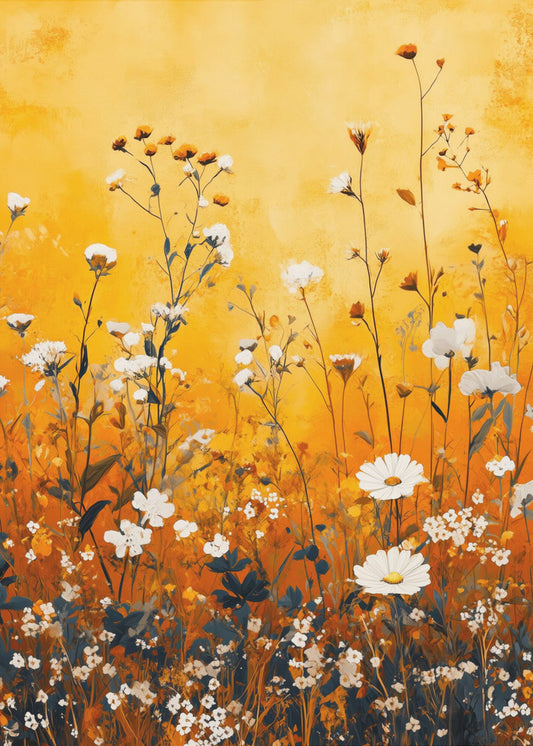 Wildflower Meadow Evergreen Flowers | Poster