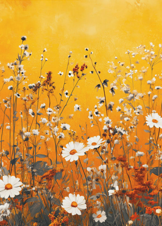 Wildflower Meadow Evergreen Flowers | Poster