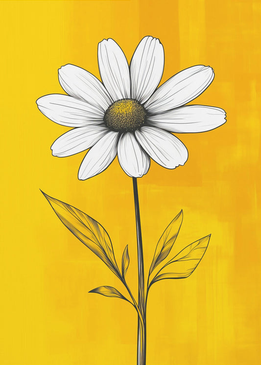 Evergreen Graphic Floral | Poster