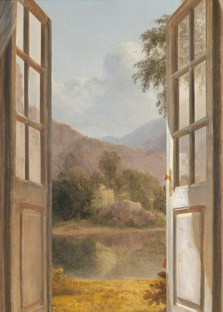 Der Bergblick | Poster