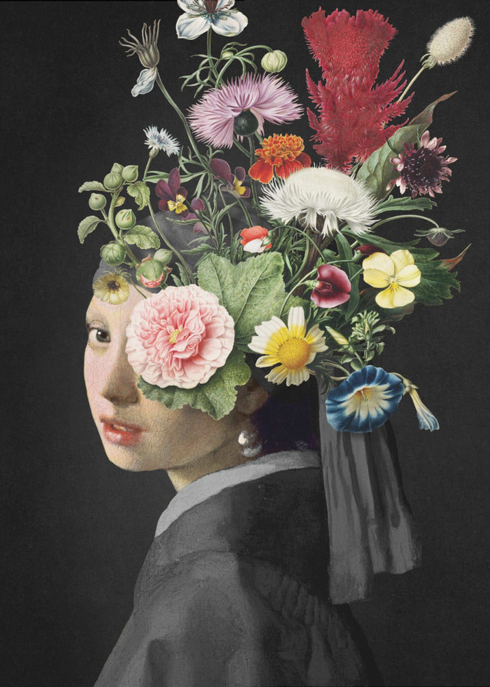 Das Mädchen mit dem Perlenohrring – Ausgabe „Der Frühling kommt 2024“ | Poster