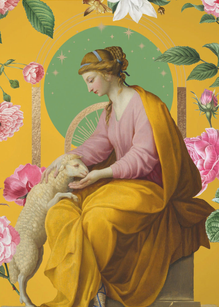 Sanftmut eine Collage | Poster