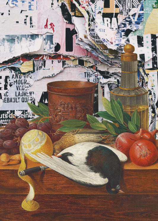 Stillleben Alt und Neu kombiniert | Poster