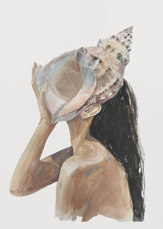 Whispering Seashell | Poster