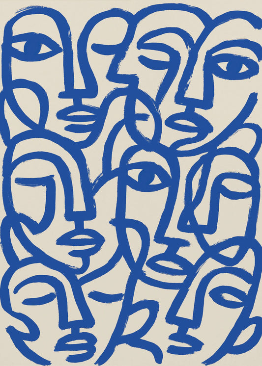 Entangled Faces | Poster