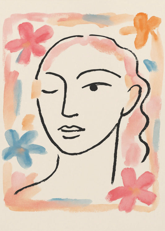 Winking Bloom Essence | Poster