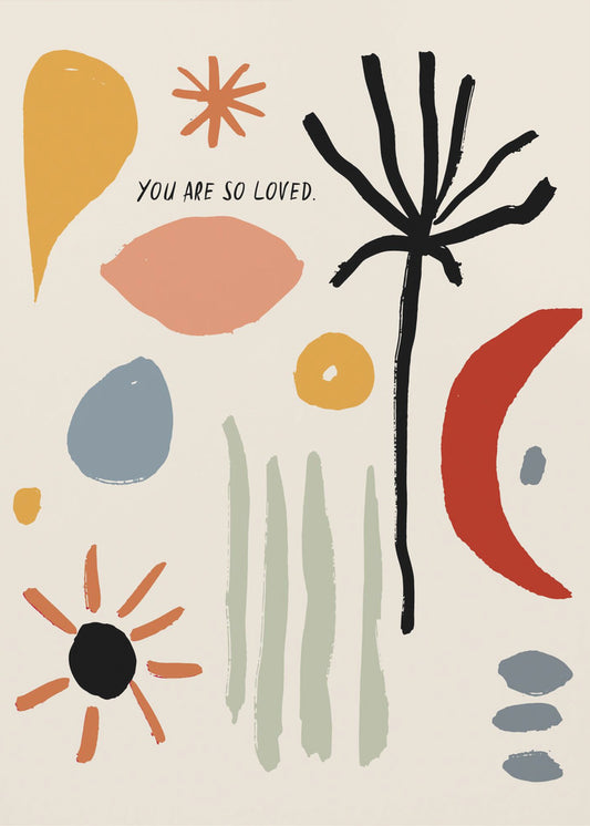 Abstract Embrace | Poster