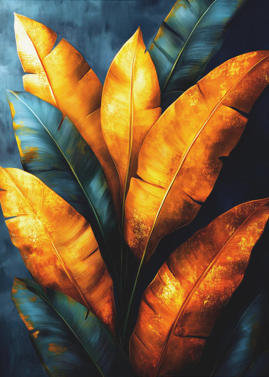 Tropical Vibes Hidden Tropics Banana Leaves (12) | Poster