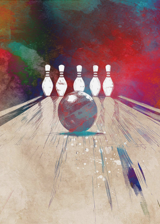 Sport Bowling art | Poster