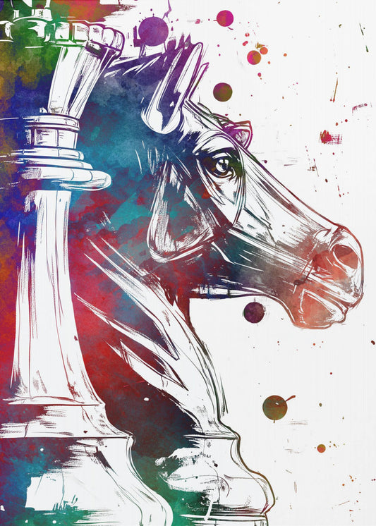 Chess sport art | Poster