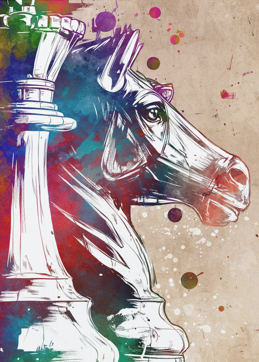 Chess sport art | Poster