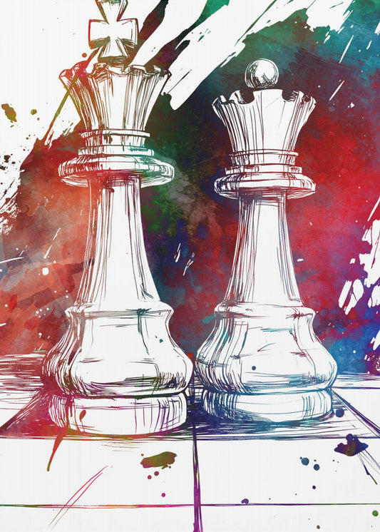 Chess sport art | Poster