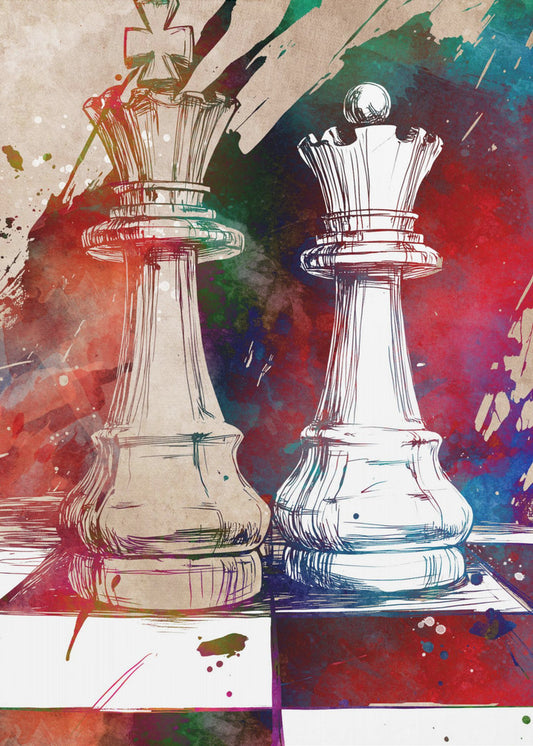 Chess sport art | Poster