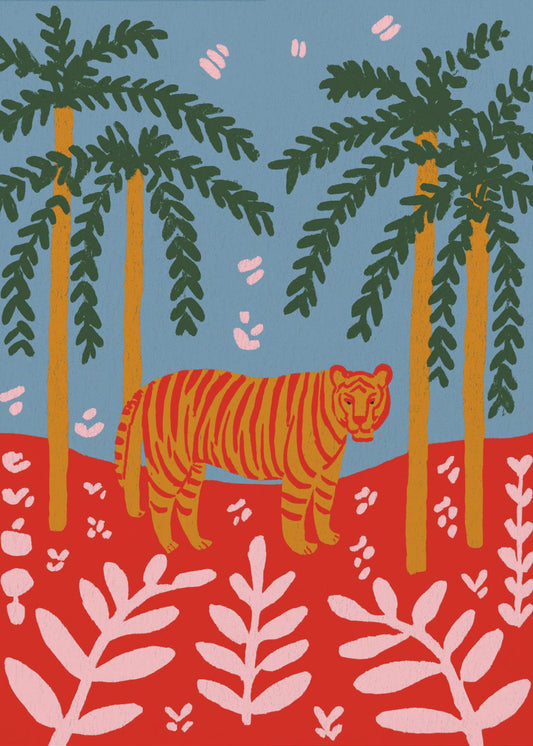 Tigerunderpalms | Poster