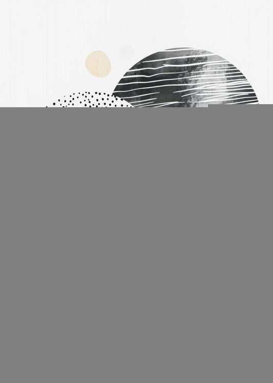 Composition with Overlapping Circles | Poster