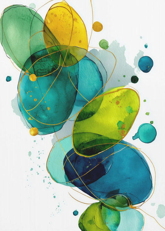 Orbit geometric abstraction | Poster