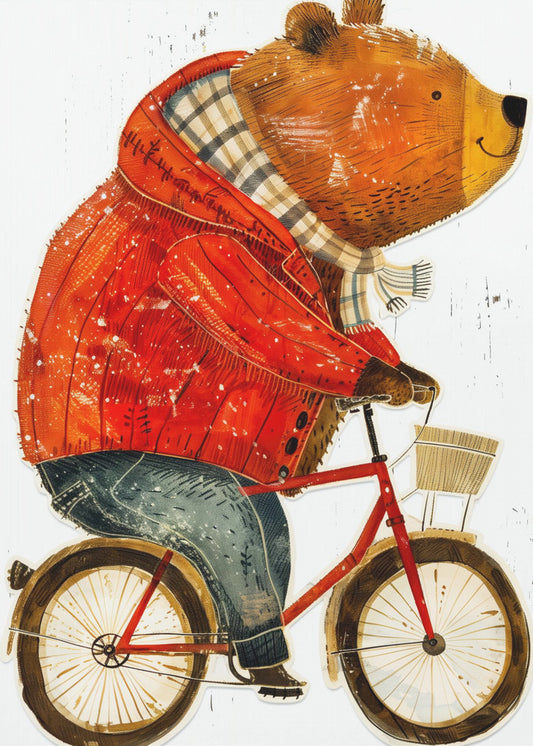 Biker Bear | Poster