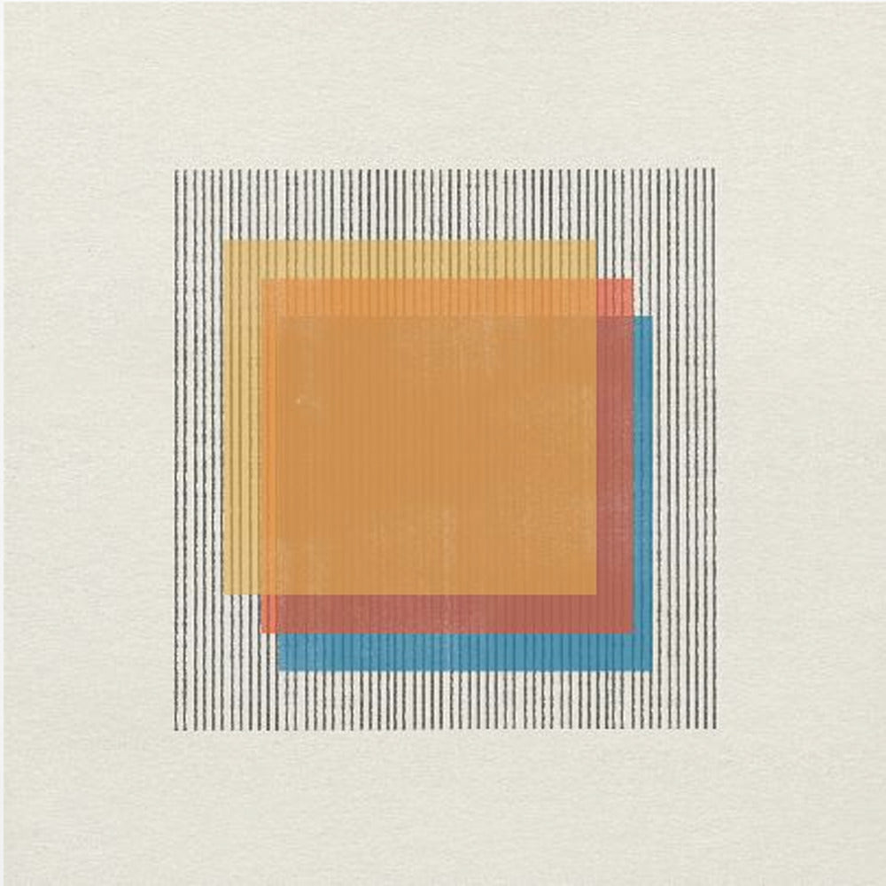 Mid-century moderni esine nro 1. Canvastaulut