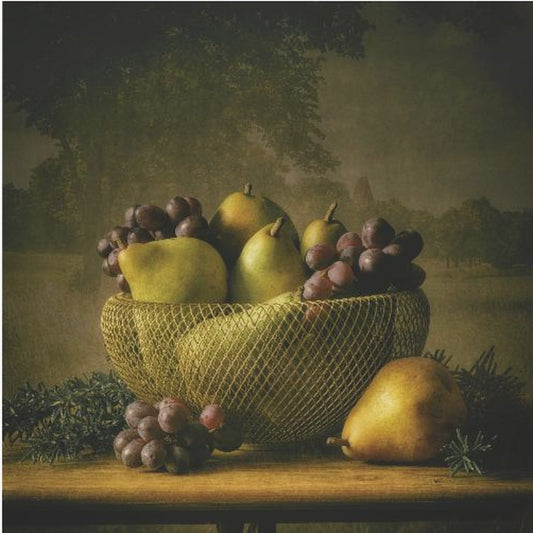 Asetelma Myöhäiskesän hedelmät | Julisteet - Taidevedokset