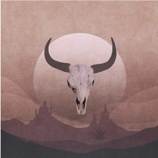 Cowboy-Totenkopf | Leinwand-Bilder