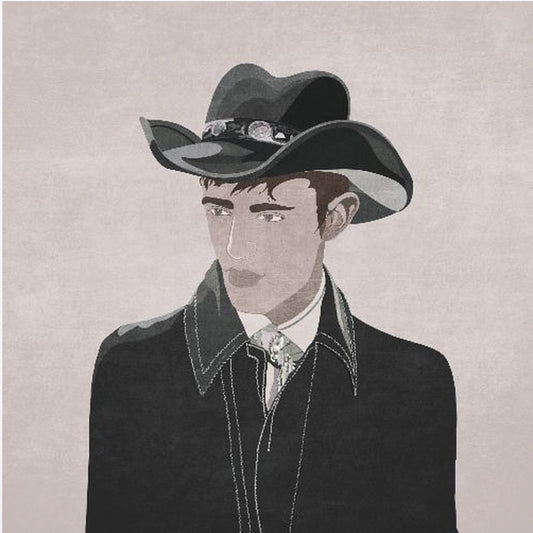 Sanfter Cowboy | Poster - Kunstdruck