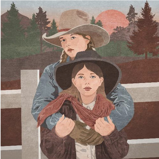 Westliche Schwestern | Poster - Kunstdruck