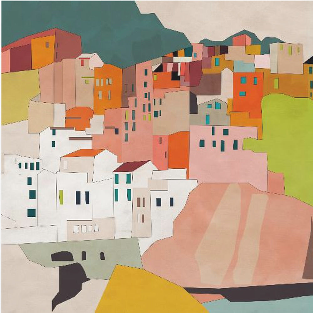 Pięć Terre Wydruki na łótnie