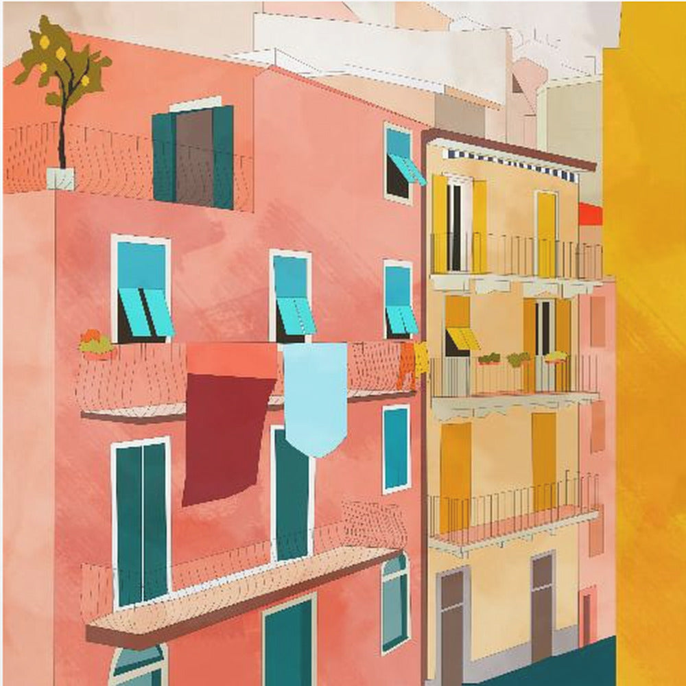 Little Italy Houses | Canvas