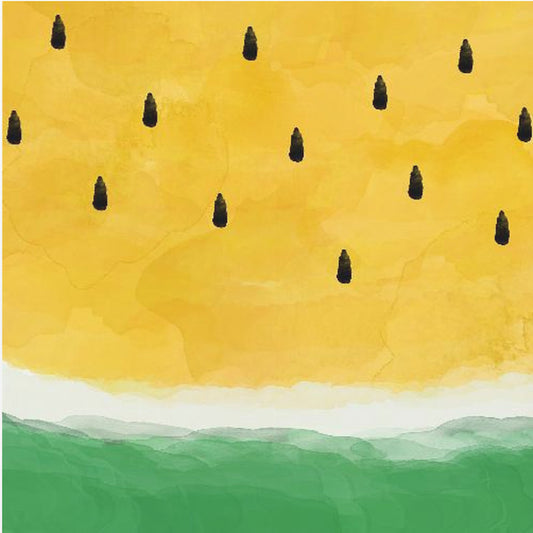 Gelbe Wassermelone | Poster - Kunstdruck