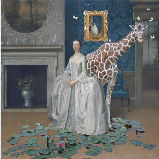 Lady Penelope bringt ihre Giraffe zum Abendessen | Poster