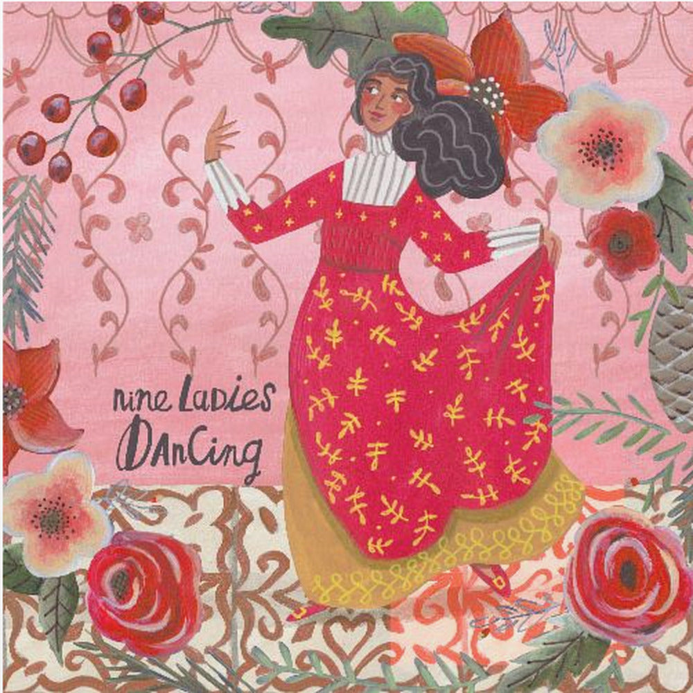 Neun tanzende Damen | Leinwand-Bilder
