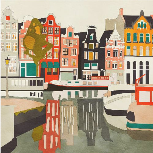 Amsterdamer Häuser | Poster