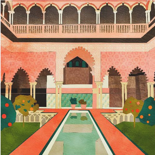 Alhambra Granada Spanien | Poster