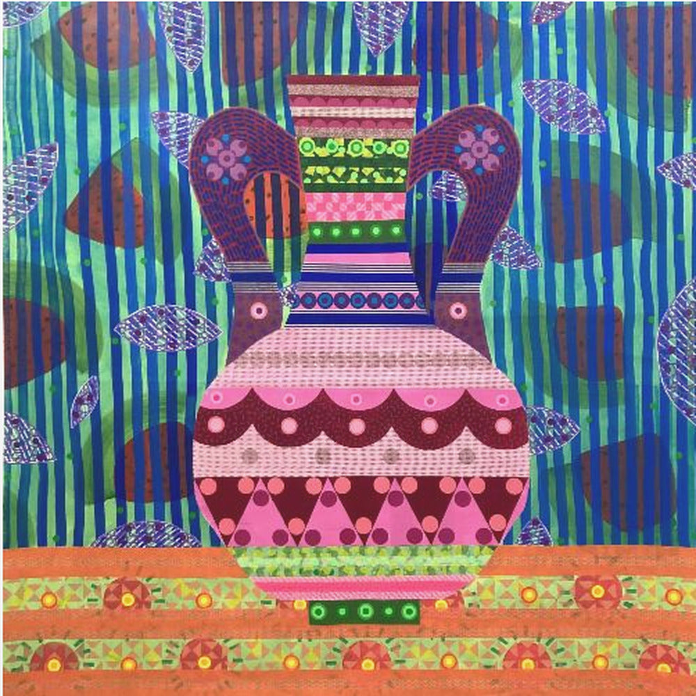 Vesimeloni ja maljakko | Canvastaulut