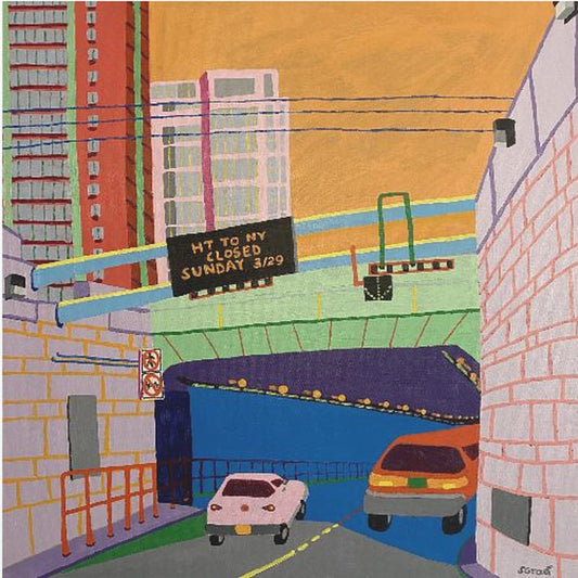 Wjazd do tunelu Holland | Wydruki na łótnie