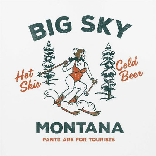 Ski Big Sky Montana: Spodnie są dla turystów | Wydruki na łótnie