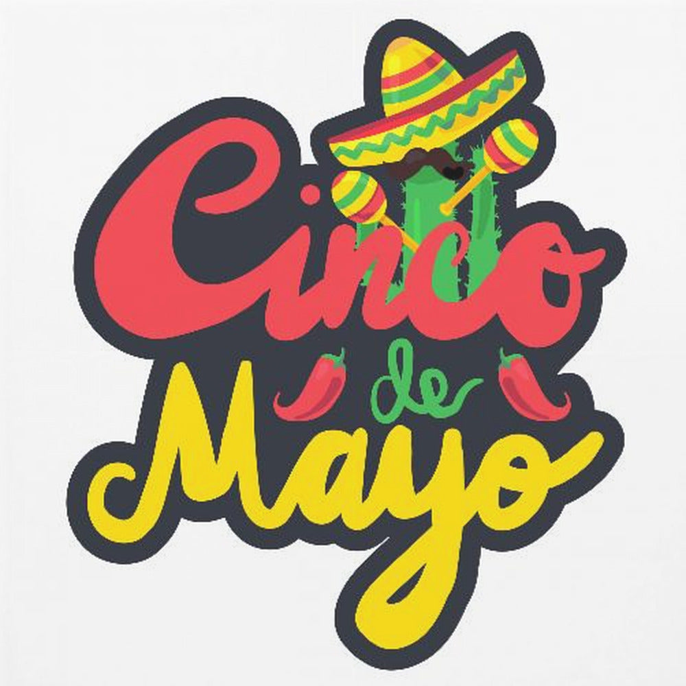 Kreskówka Cinco de Mayo Sztuka | Wydruki na łótnie