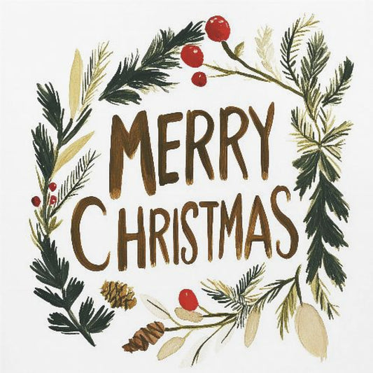 Weihnachtsfreudenkranz | Poster