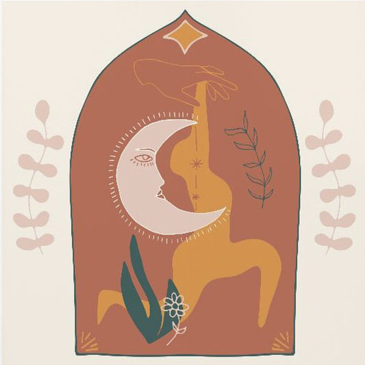 Healing Yoga Print | Canvas