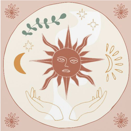Sun Oul Healing Print | Canvas