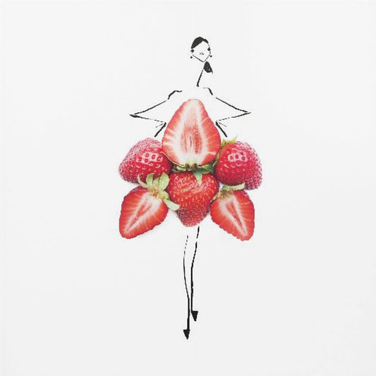 Erdbeerfelder | Leinwand