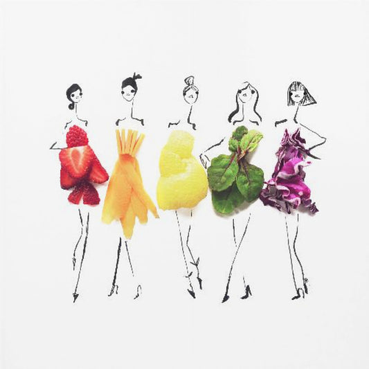 Schmecke den Regenbogen | Leinwand