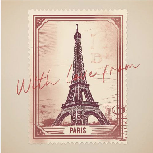 Mit Liebe aus Paris | Leinwand